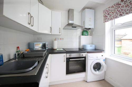 Konyha, Thornton House Apartments, Cambridge - FREE On-site Parking in Girton