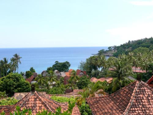 Kilátás, Puri Bunga Beach Cottages Hotel in Senggigi