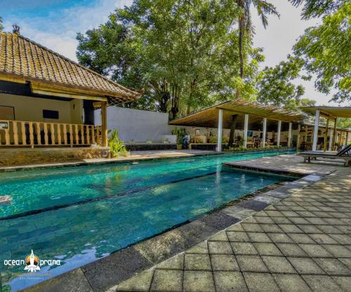 Utsikt, OCEAN PRANA freediving & Yoga school Bali in Amed