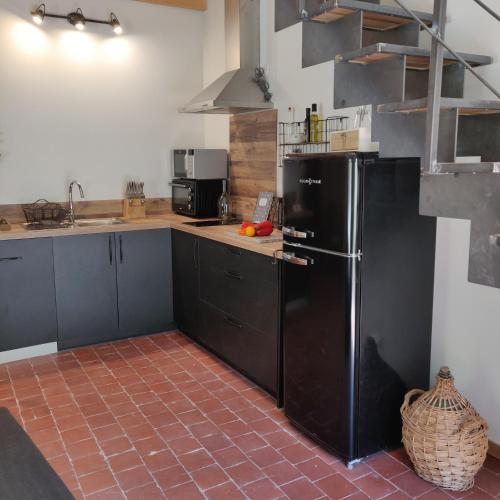 Kitchen, Le Mas d'Antonine in Montaulieu