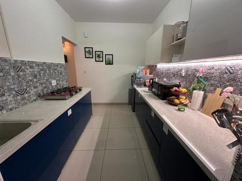 Kitchen, Tranquil Haven Retreat - near Bangalore International Exhibition Centre in Nelamangala