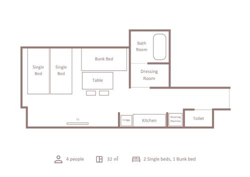 Standard Quadruple Room image 1