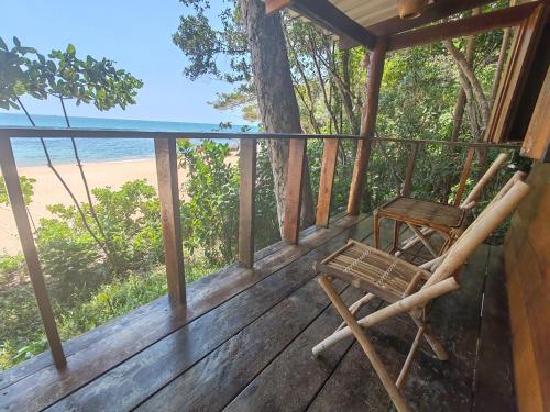 View, KAMAKU Bungalows in Koh Rong Sanloem
