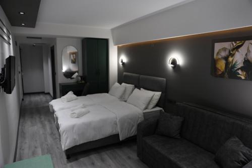 Dreibettzimmer, stadtblick