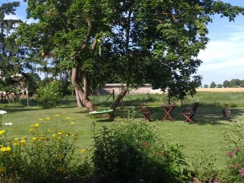 Granary - house by the pond