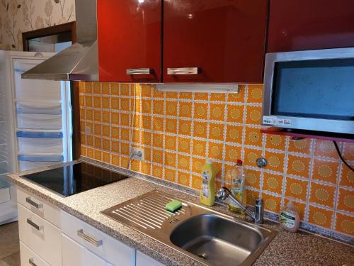 Kitchen, Haus 140 qm fur Monteure in Bad Salzschlirf