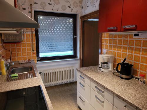Kitchen, Haus 140 qm fur Monteure in Bad Salzschlirf