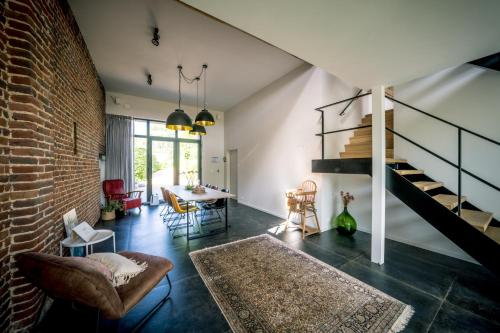 Viesnīcas āriene, Vakantiewoning De Woestijn - De Schuur in Roosdaal