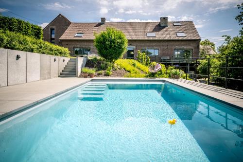 Balkons/terase, Vakantiewoning De Woestijn - De Schuur in Roosdaal