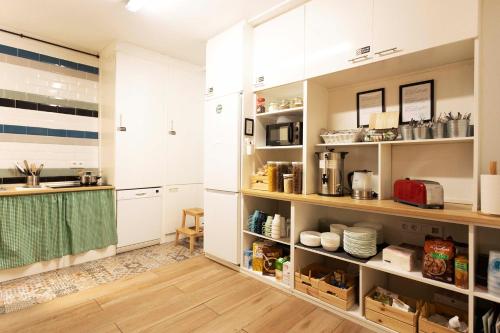 Konyha, Green Hostel Oviedo in Oviedo