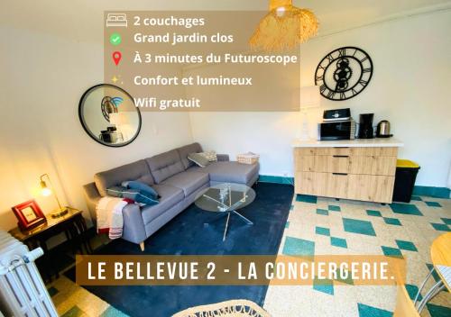 Le Bellevue 2 - Futuroscope -La Conciergerie - Location saisonnière - Jaunay-Marigny