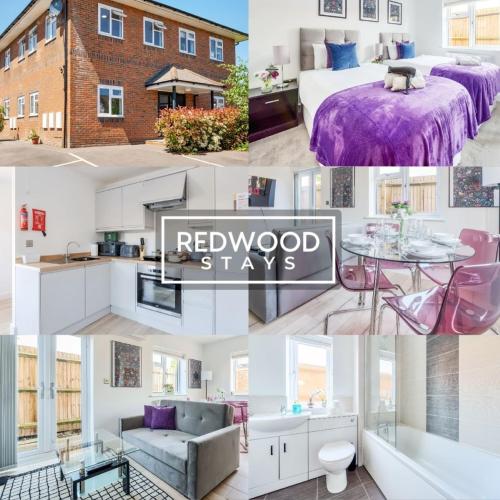 BRAND NEW Serviced Apartments For Contractors & Families With FREE Parking, WiFi & Netflix By REDWOOD STAYS