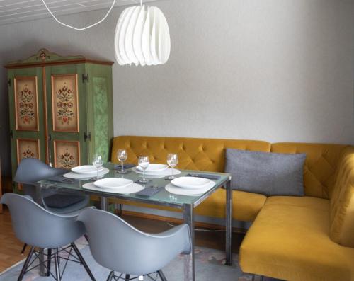Fasilitas, Storchennest - Großzügiges sonniges Wohlfühl-Apartment mit traumhafter Terrasse (Storchennest - Großzugiges sonniges Wohlfuhl-Apartment mit traumhafter Terrasse) in Tettnang