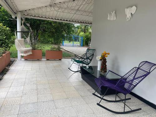 Balcony/terrace, Casa La Esmeralda Acacias - Meta in Acacias