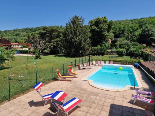 Swimming pool, Le Relais Des Dames near Albigny - Neuville Train Station (Albigny-sur-Saône)
