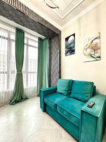 Turquoise Studio Two-Room in Almaty