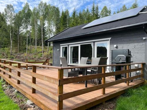 Water front scandinavian Forest View with no neighbors in Mengkroken