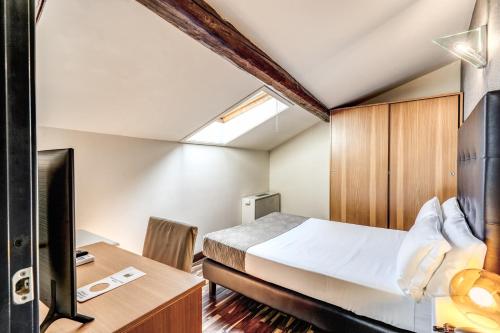 Double Room with Small Double Bed - Attic