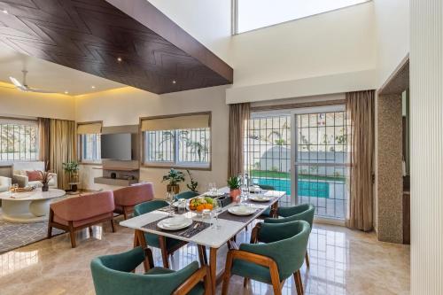 ELIVAAS Shourya Eden Luxe 3BHK Villa with Pvt Pool, Udaipur