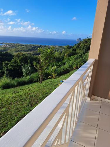 BAS de VILLA LE ROCHER AVEC VUE SUR MER - Location saisonnière - Le Diamant