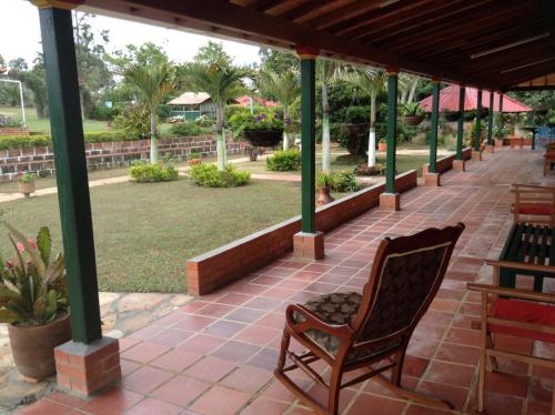 陽台/露台, Villa Liliana Lodge Mesa de los Santos in 拉梅薩德洛斯桑托斯