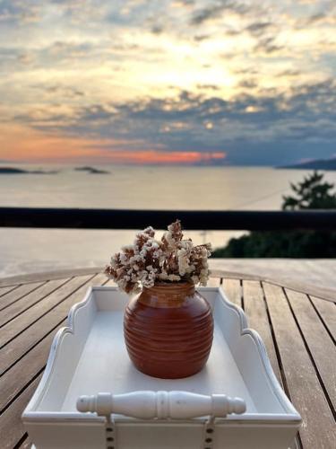 Sea & Sunset Terrace - Island House by Hostandros, Batsi (fotografie 8)