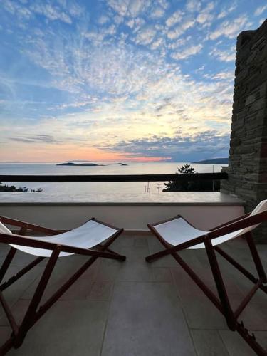 Sea & Sunset Terrace - Island House by Hostandros, Batsi (fotografie 2)