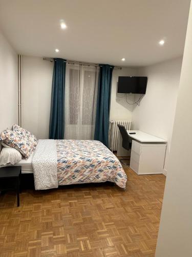 Appartement Amaya 1 - 100 m2 Paris 2024 near Gare RER de Cergy Préfecture