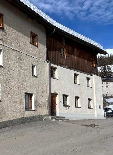 Exterior view, Doppelstockige Familienwohnung in Ftan im Unterengadin in Ftan