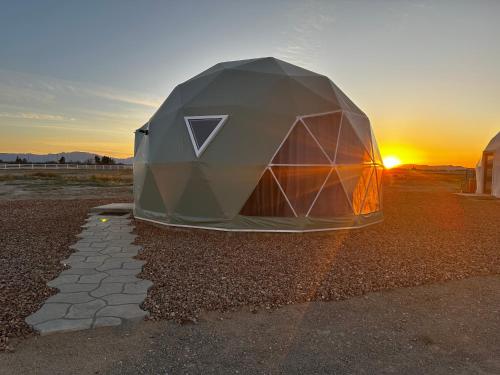 . The Cowboy Glamping Dome