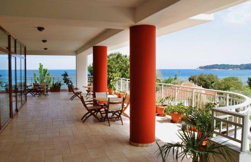 Balcony/terrace, Maranton Beach Hotel in Thassos