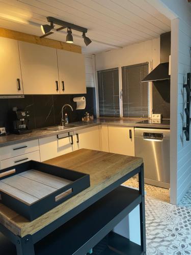 Konyha, Chalet 9 La Boverie in Rendeux