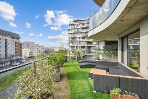 Luxury appartement with terrace - Location saisonnière - Colombes