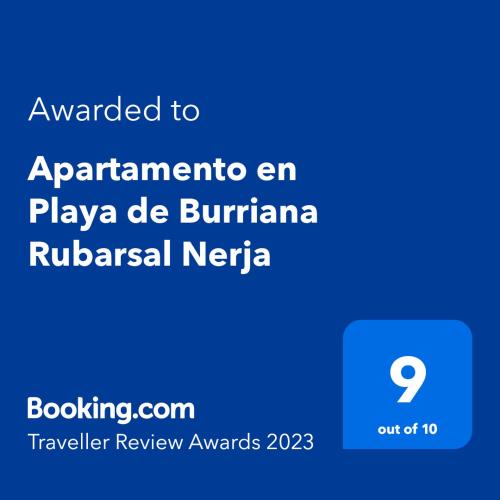 Apartamento en Playa de Burriana Rubarsal Nerja