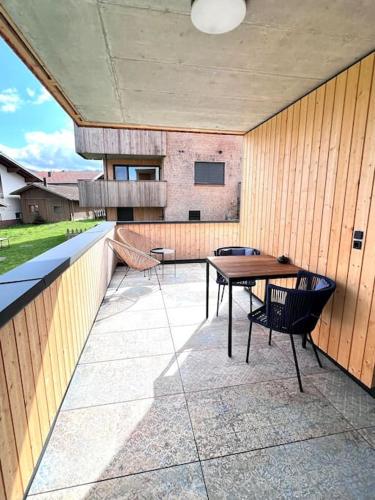balkon/terasa, Luxusappartement hôamele - Ferienwohnung mit Genuss (Luxusappartement hoamele - Ferienwohnung mit Genuss) in Alberschwende
