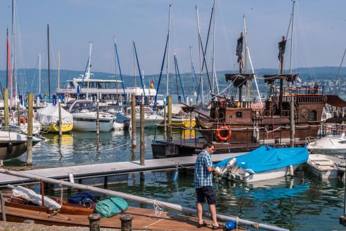 Hotel am Yachthafen in Konstanz, Deutschland