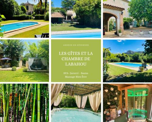 Les Gîtes et la Chambre de Labahou SPA chambre d'hôte Anduze