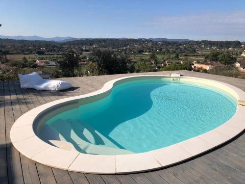 Maison de Charme vue Panoramique et Piscine - Lorgues -Provence Verte - Location, gîte - Lorgues