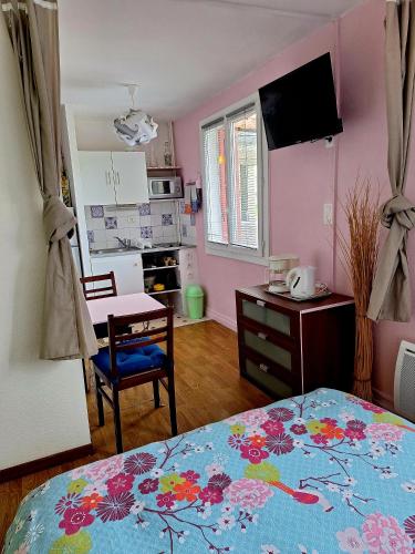 1 double bed