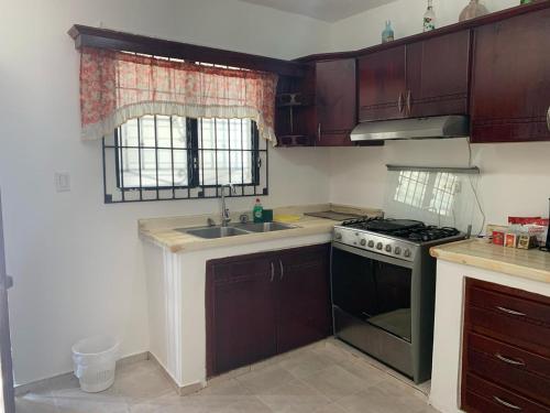 Cocina, Residencia Katya in La Romana City Center