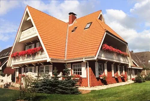 Haus Aquamarin-Apartment Smaragd in Strandnähe in Büsum, Deutschland