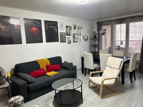 Appartement - Proche RER - 2 chambres & 4 lits double - Paris Orly - Location saisonnière - Évry-Courcouronnes