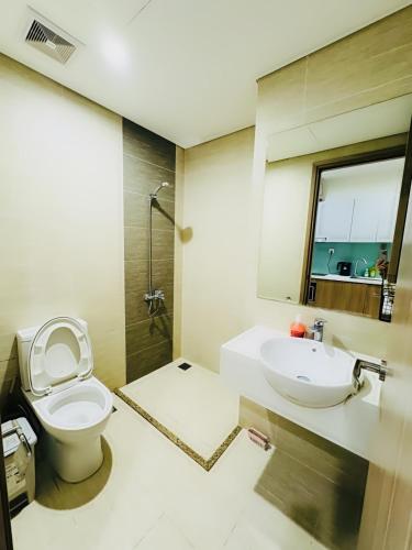 Vòi sen, Homestay Vinhome Ocean Park Studio in Gia Lâm