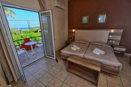 Chambre avec 2 lits