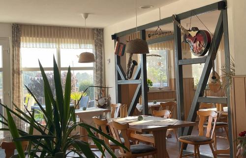 Étterem, Pension Muritzblick in Gotthun