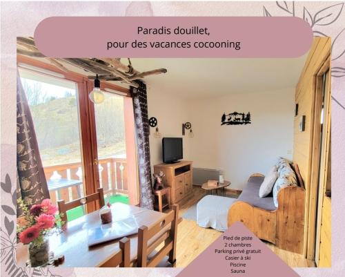 Bel Appartement cosy 7 pers à Valmeinier 1800 - Location saisonnière - Valmeinier