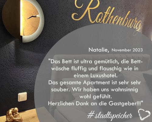 Modernes Apartment "Blauer Stern" mitten in der Altstadt mit Wifi in Rothenburg ob der Tauber, Deutschland