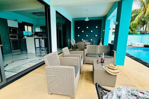 Villa turquoise Exotique