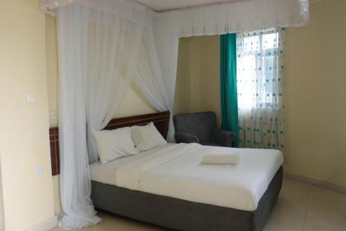 1 double bed