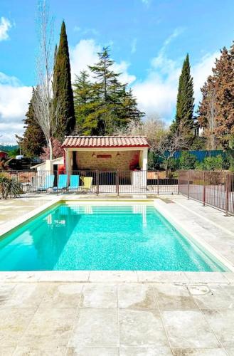 Villa climatisée avec piscine chauffée - Location saisonnière - Saint-Ambroix